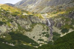 Velický vodopád (někdy je možné se setkat s názvem Večný dážď) je turisticky přístupný vodopád ve Velické dolině.